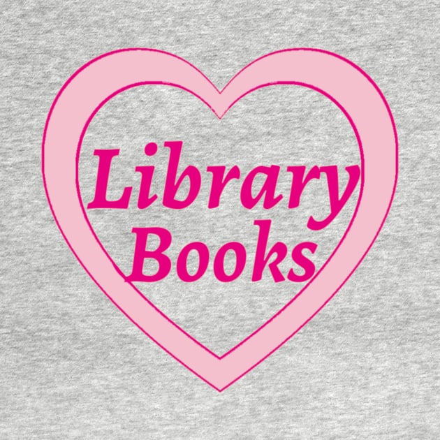 Library Books Heart 2 by Fireflies2344